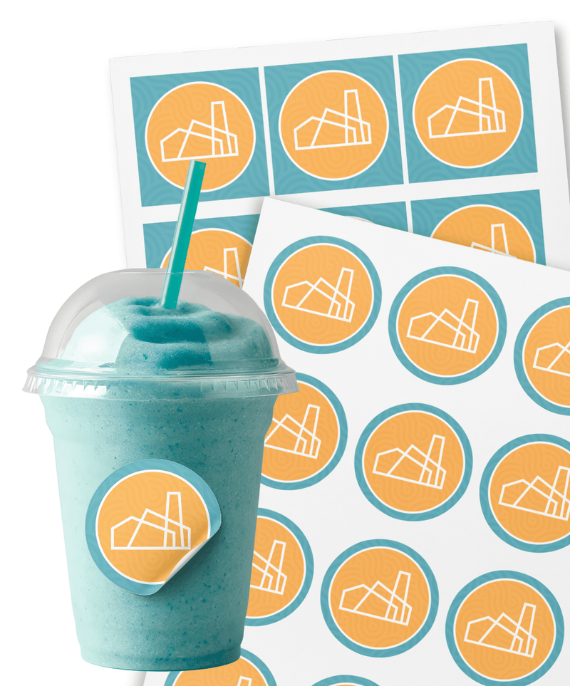 Economy Stickers - Print Factory