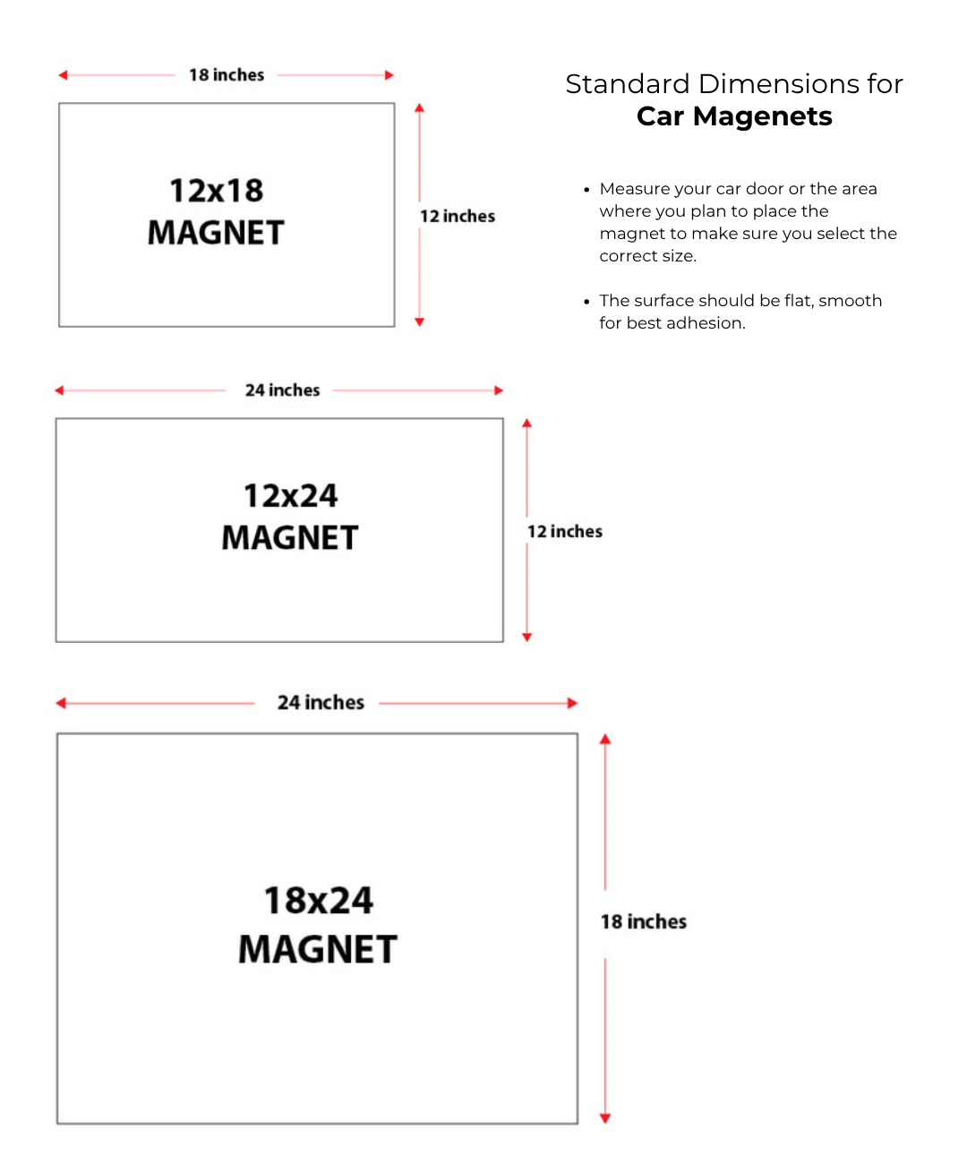 Car Magnets Set - Print Factory