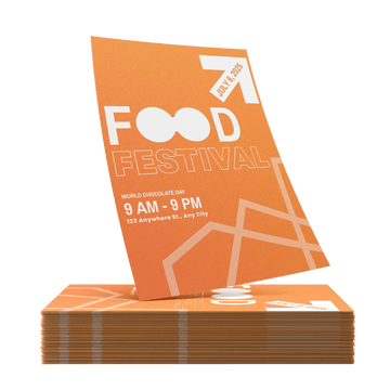 Color Paper Flyers - Print Factory