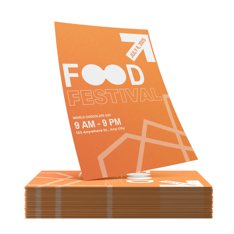 Color Paper Flyers - Print Factory