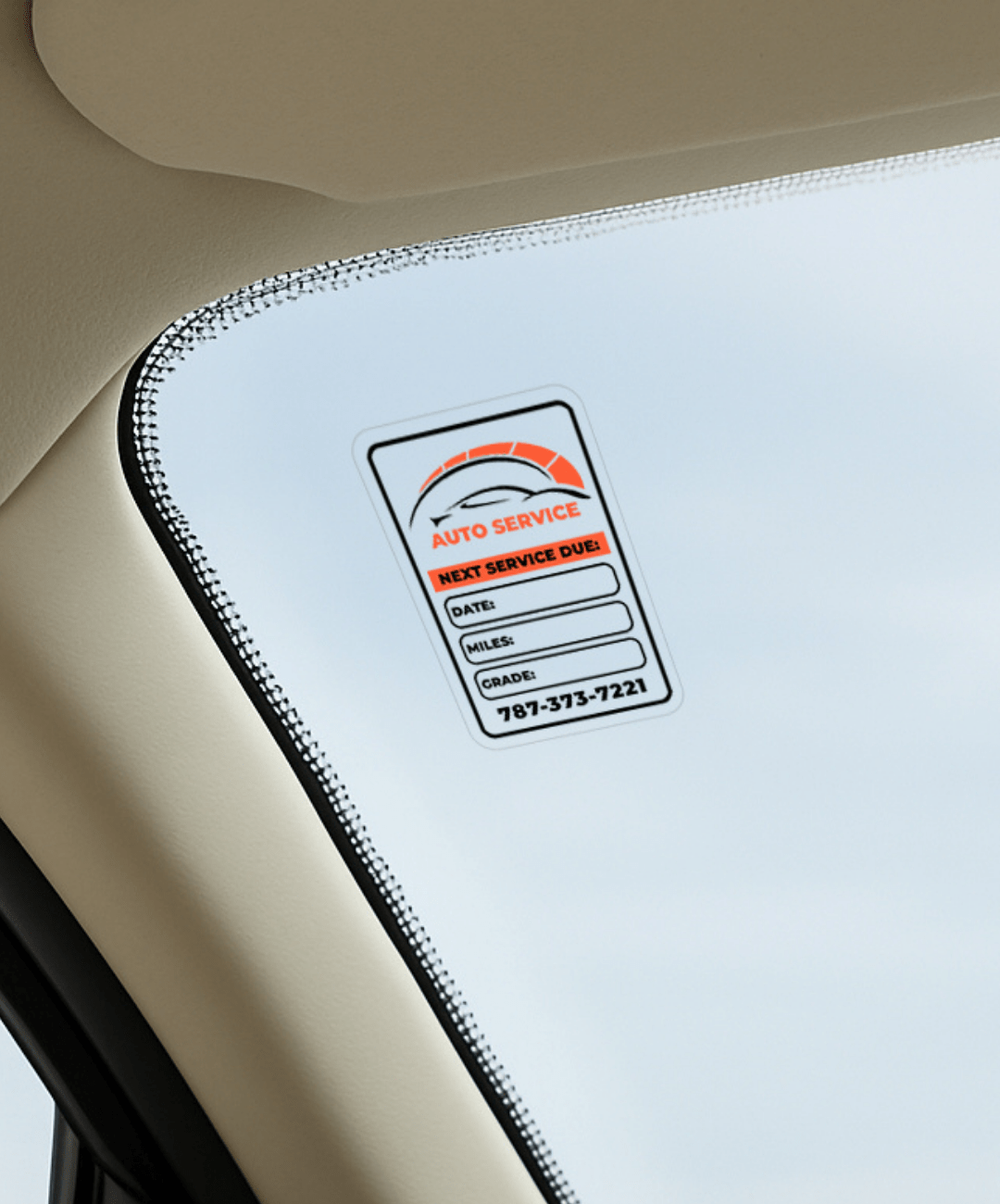 Oil Change - Static Cling - Print Factory