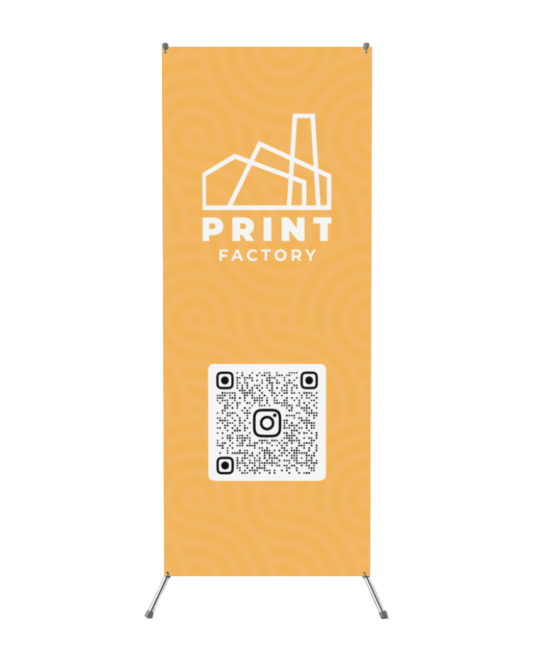 X Stand Banner (Pick - up Only) - Print Factory